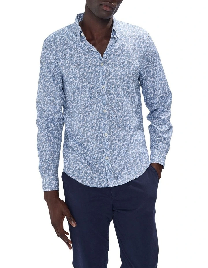 The Final Problem Shirt in Blue Multi image 1