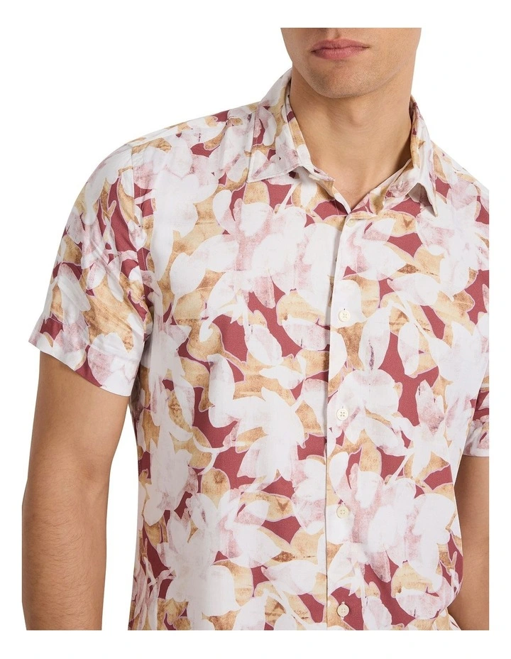 Speckled Band Shirt in Rose Multi image 3
