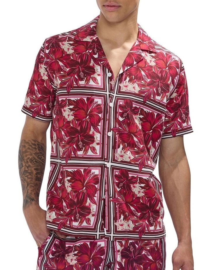Endless Summer Shirt in Dark Fuschia image 1