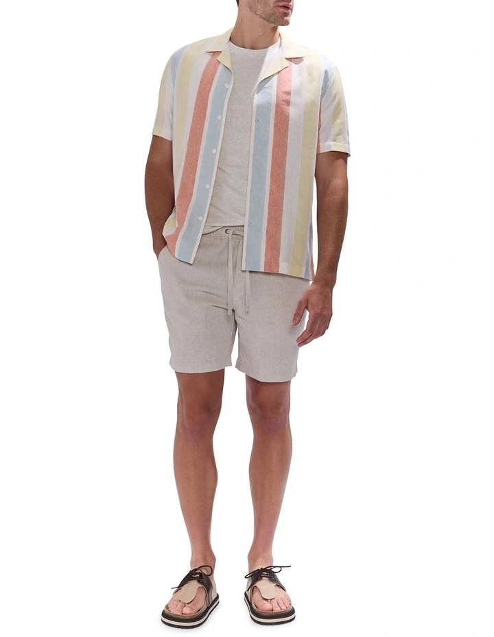 Poseidon Stripe Shirt in Blue Stripe image 2