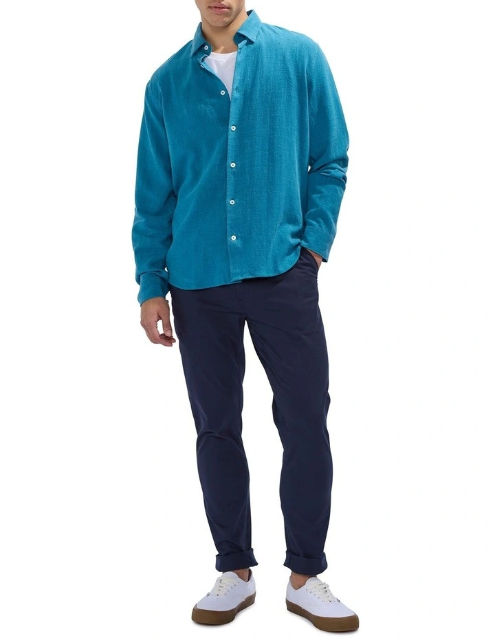 Danny Shirt in Dark Teal image 2