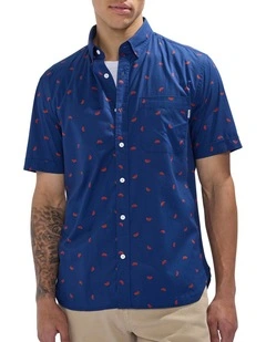 Watermelon Sugar Shirt in Navy Multi