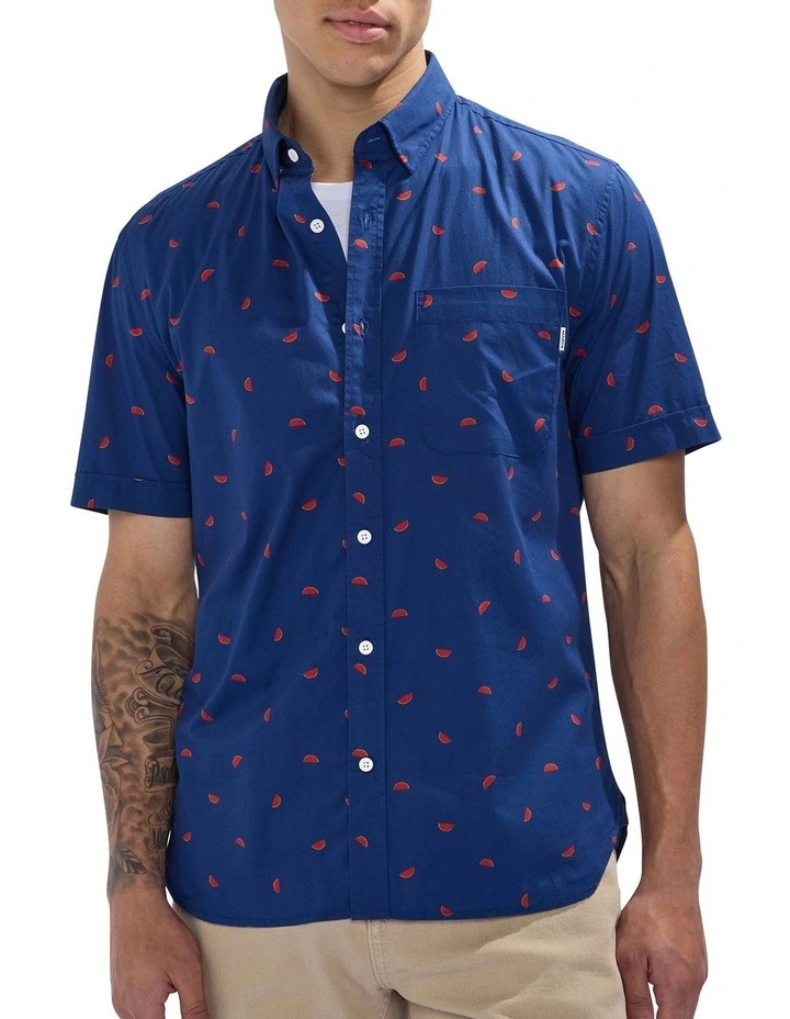 Watermelon Sugar Shirt in Navy Multi image 1
