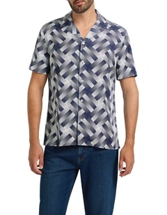 Stockholm Shirt in Blue Multi