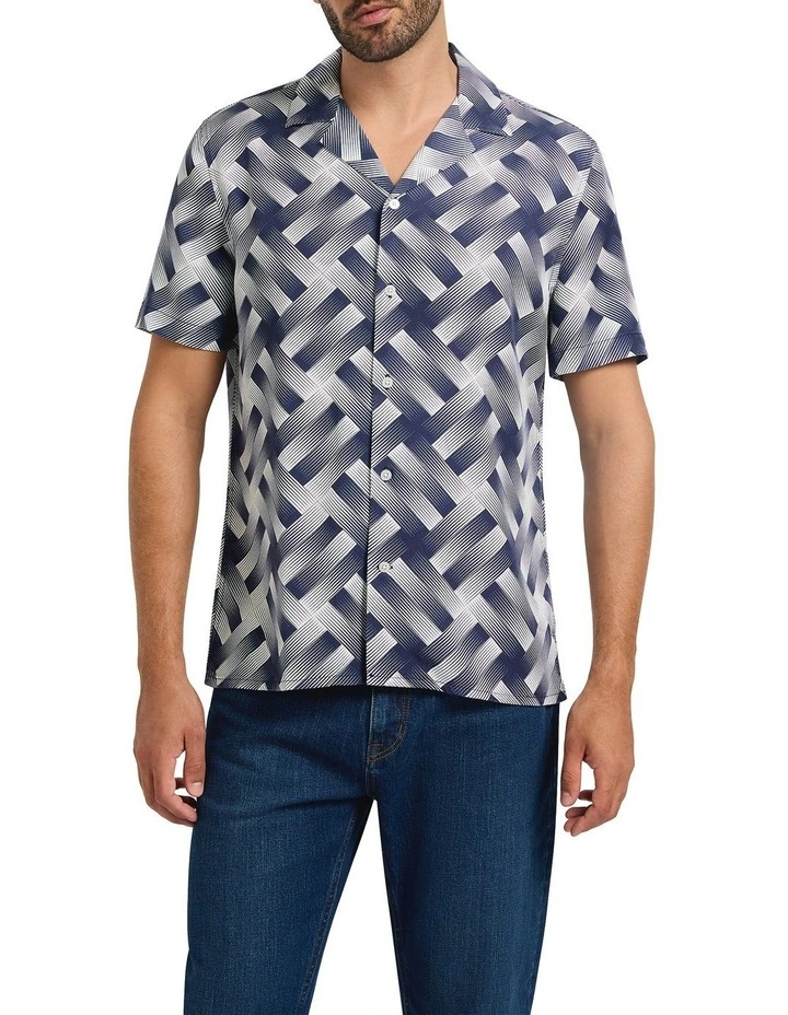 Stockholm Shirt in Blue Multi image 1