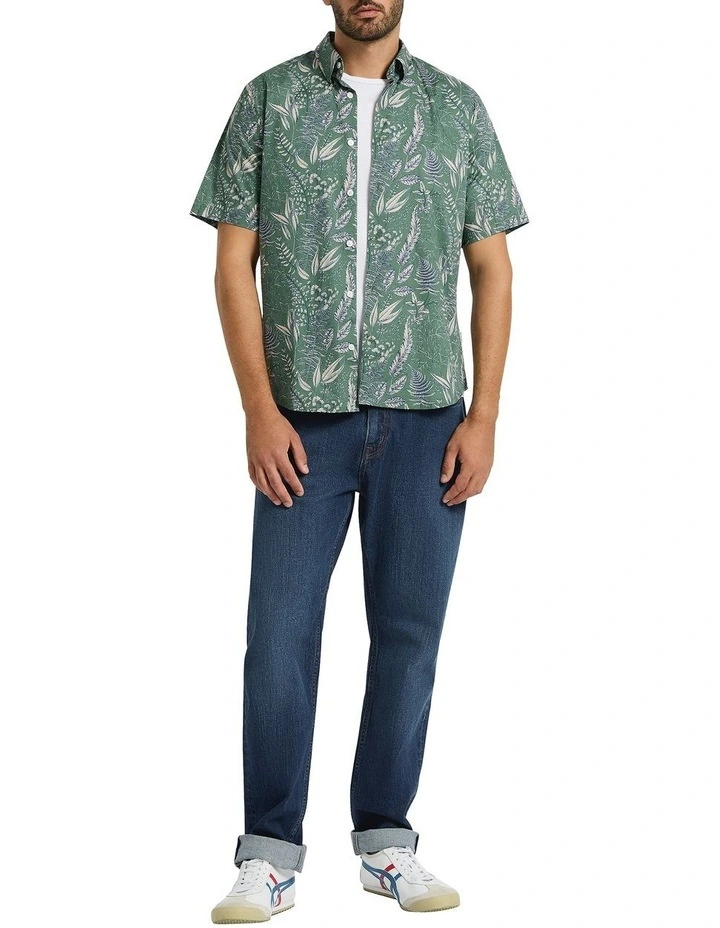 Sao Paulo Shirt in Khaki Multi image 4