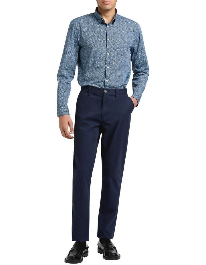 Fantastic Mr Box Smart Shirt in Navy Multi image 2