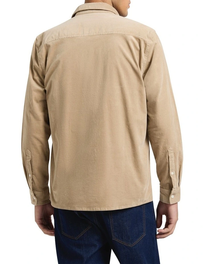 She's Electric Cord Shirt in Pristine image 4