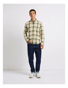 Wonderwall Shirt in Green Multi