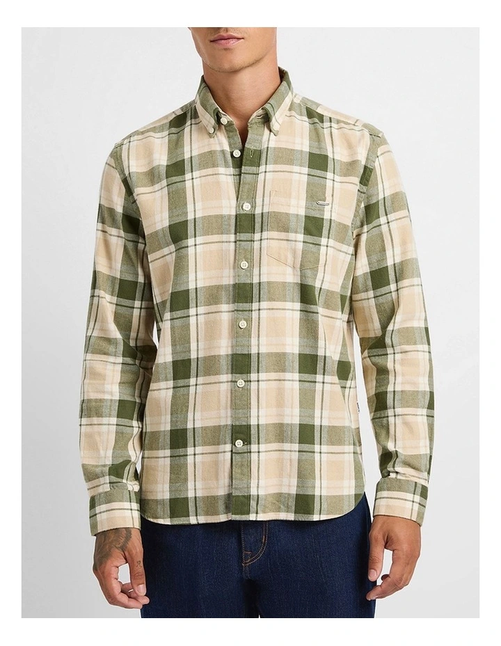 Wonderwall Shirt in Green Multi image 1