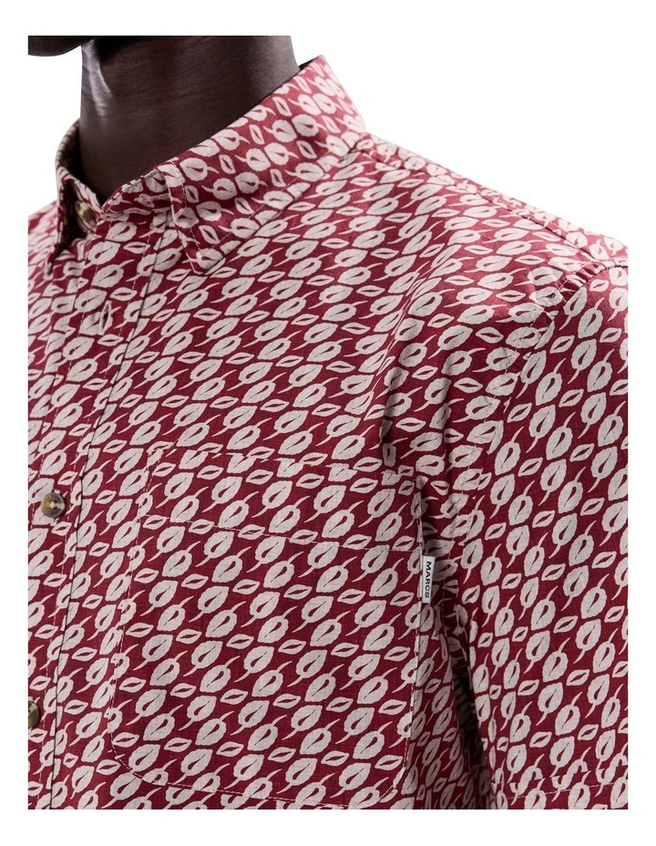 Last Call Shirt in Crimson Red image 3
