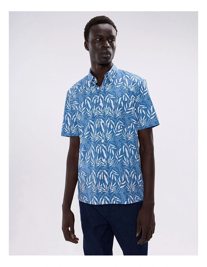 Wishful Thinking Shirt in Blue Multi image 3