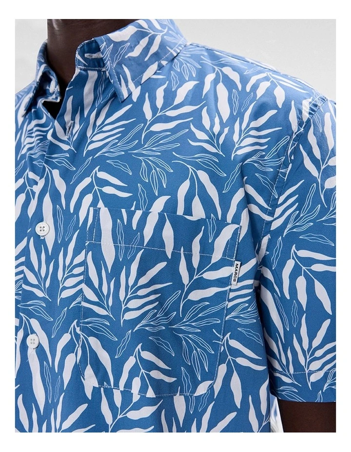 Wishful Thinking Shirt in Blue Multi image 4