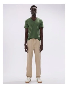 Arnie Pima Tee in Khaki