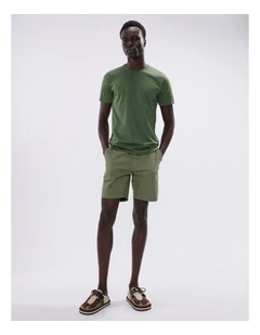 Brando Pima Tee in Khaki