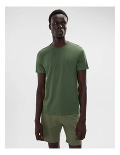 Brando Pima Tee in Khaki