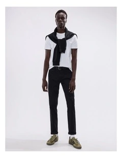 Brando Pima Tee in White