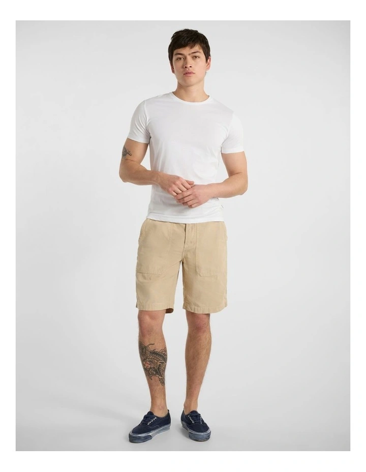 Brando Pima Tee in White image 2