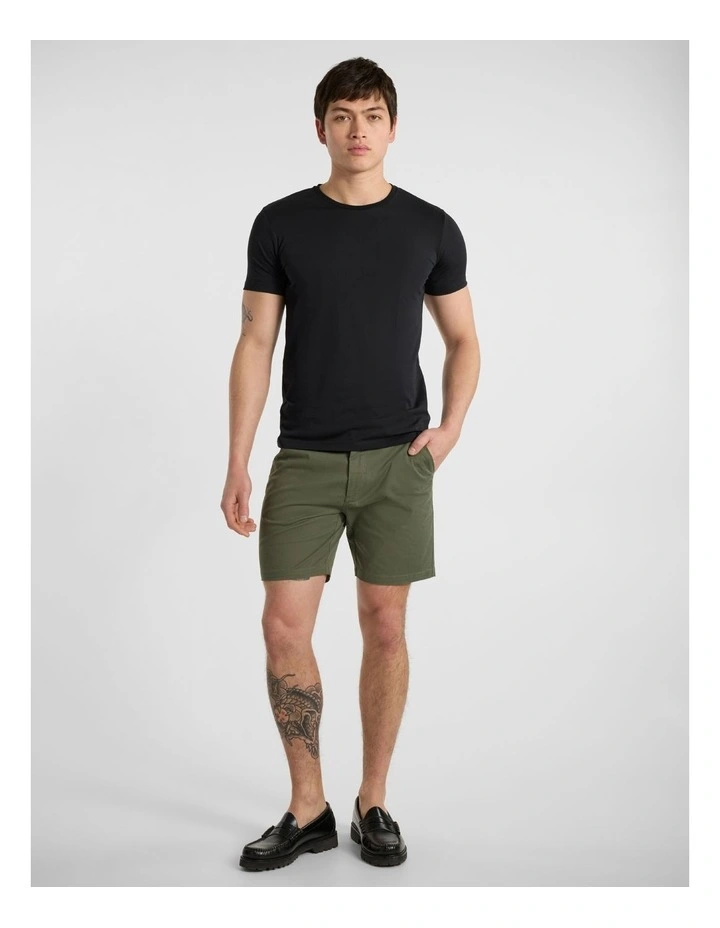Brando Pima Tee in Black image 2