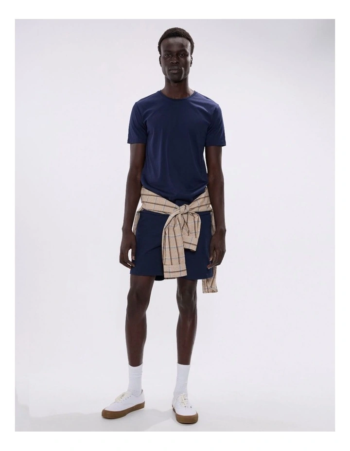 Brando Pima Tee in Navy image 1