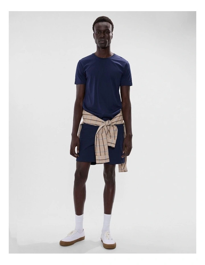 Brando Pima Tee in Navy image 2