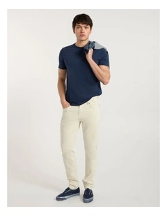 Reese Regular Fit Tee in Navy