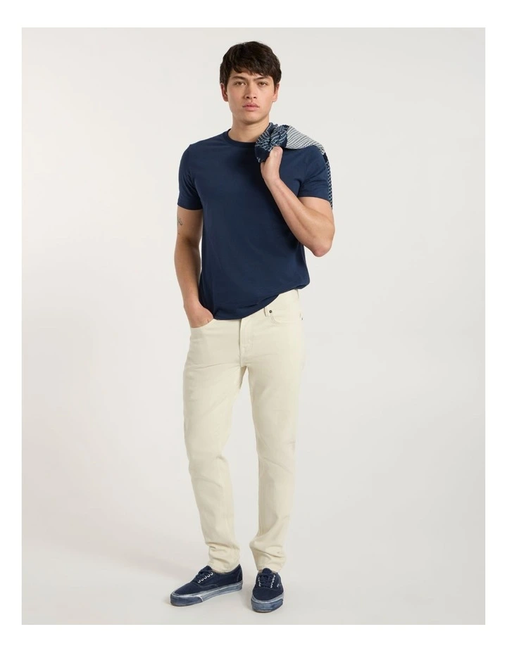 Reese Regular Fit Tee in Navy image 2