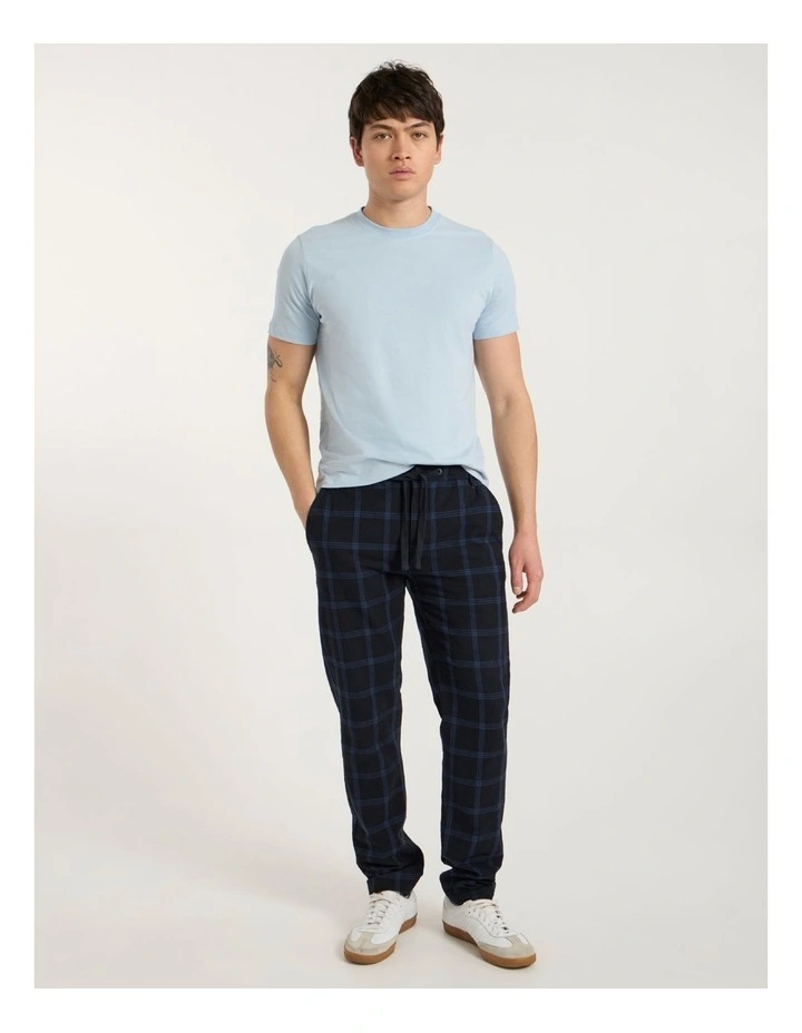 Reese Regular Fit Tee in Suede Blue image 1