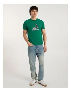 Swooper Bowl Tee in Racing Green