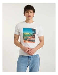 Bathurst Vintage Tee in White