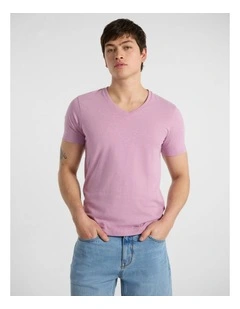 Marle Arnie V Neck in Rich Pink