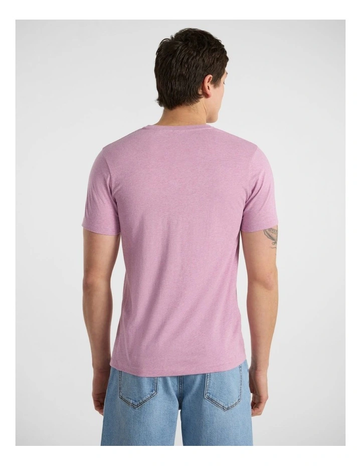 Marle Arnie V Neck in Rich Pink image 3