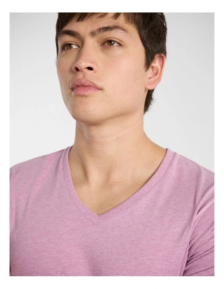 Marle Arnie V Neck in Rich Pink image 4