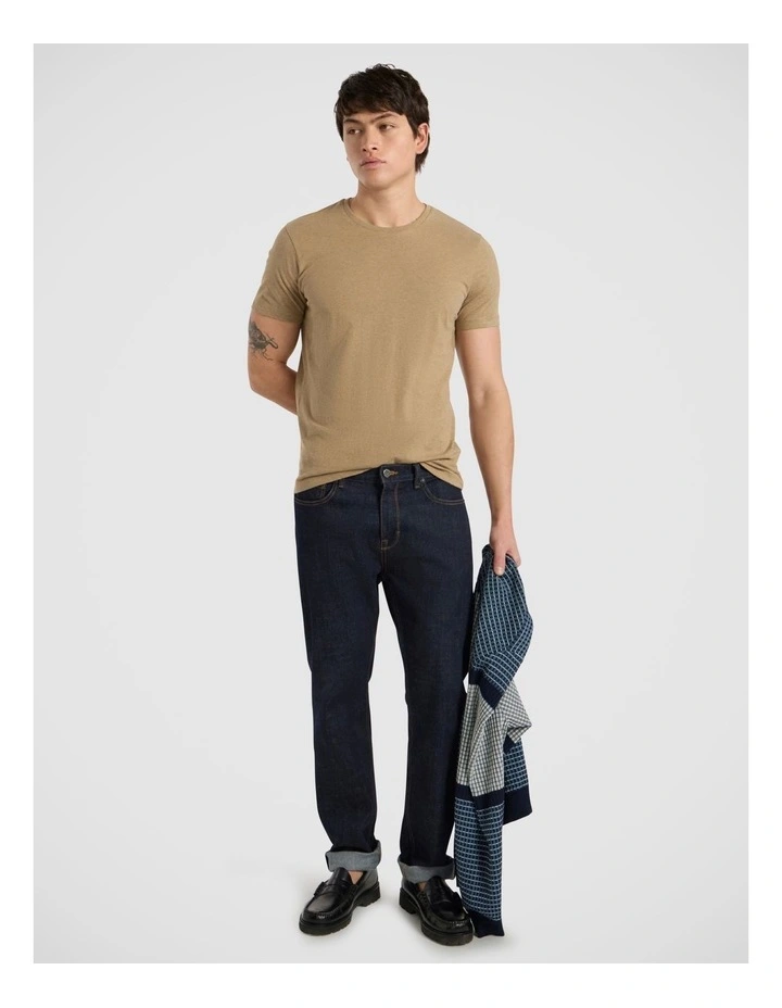 Marle Brando Crew Neck Tee in Latte image 2