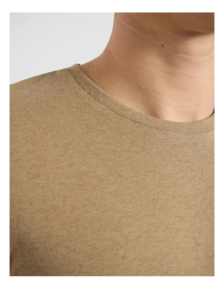 Marle Brando Crew Neck Tee in Latte image 4