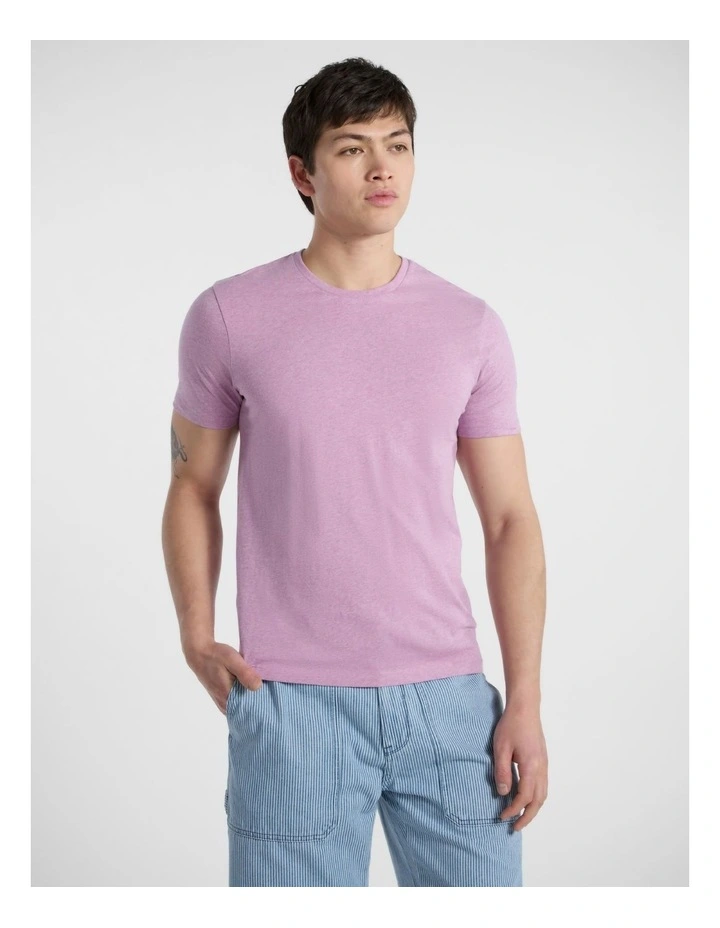 Marle Brando Crew Neck in Rich Pink image 1