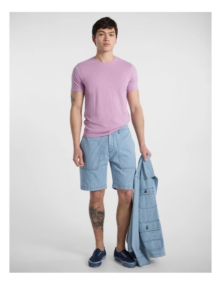 Marle Brando Crew Neck in Rich Pink image 2