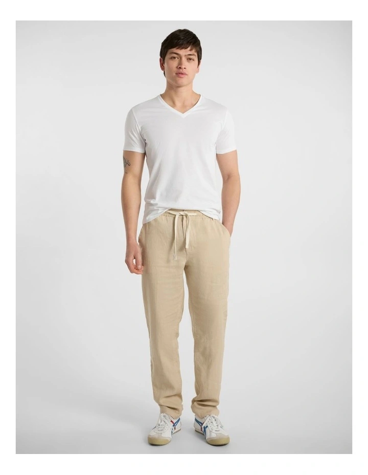 Arnie Pima Tee in White image 2