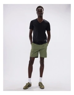Arnie Pima Tee in Black
