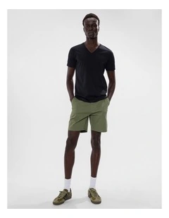 Arnie Pima Tee in Black