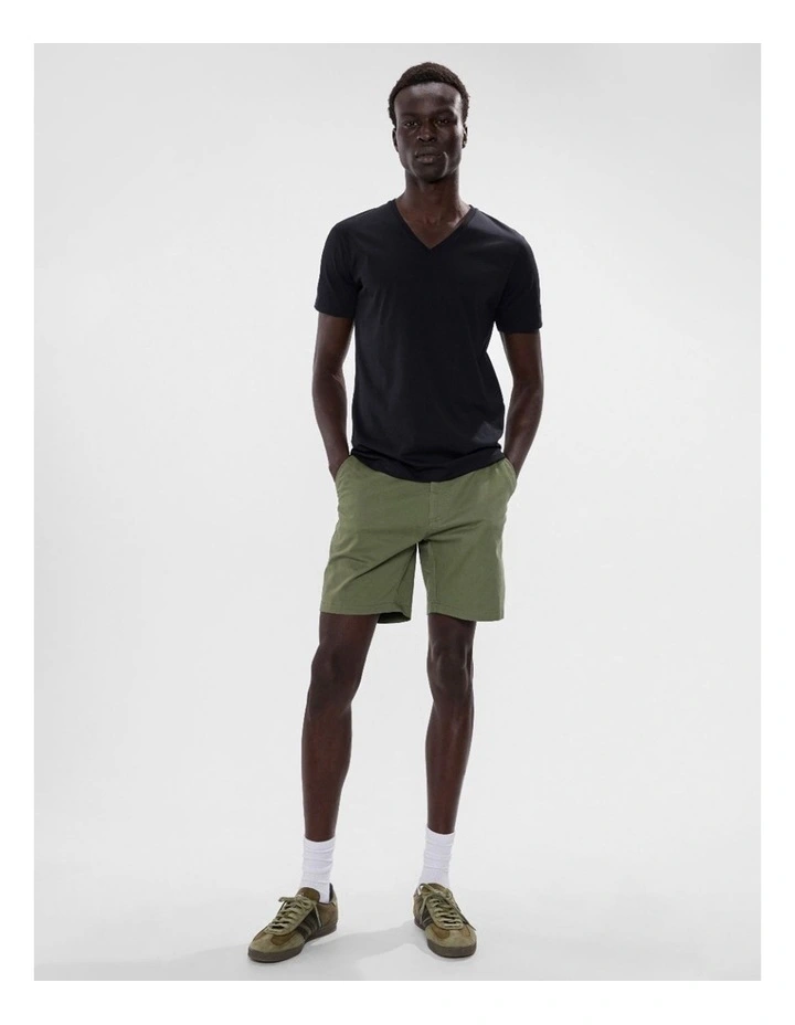 Arnie Pima Tee in Black image 1