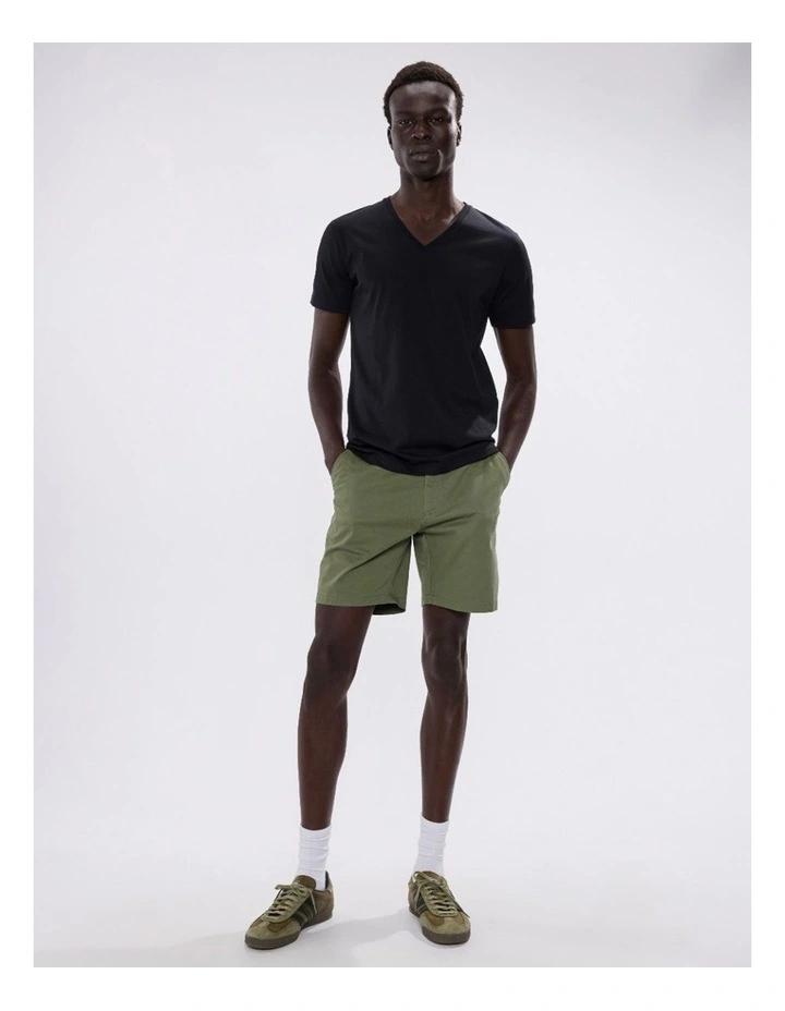 Arnie Pima Tee in Black image 1