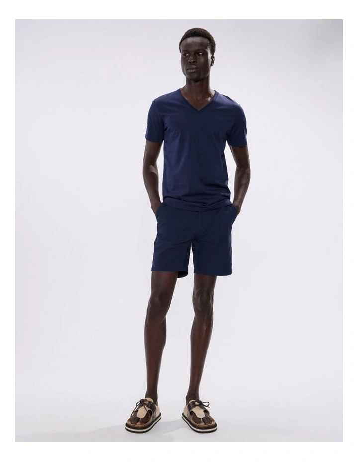 Arnie Pima Tee in Navy image 1