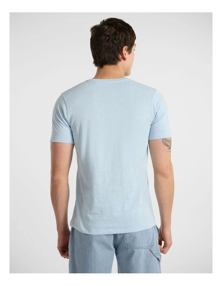 Marle Brando Crew Neck in Light Blue Marle image 3