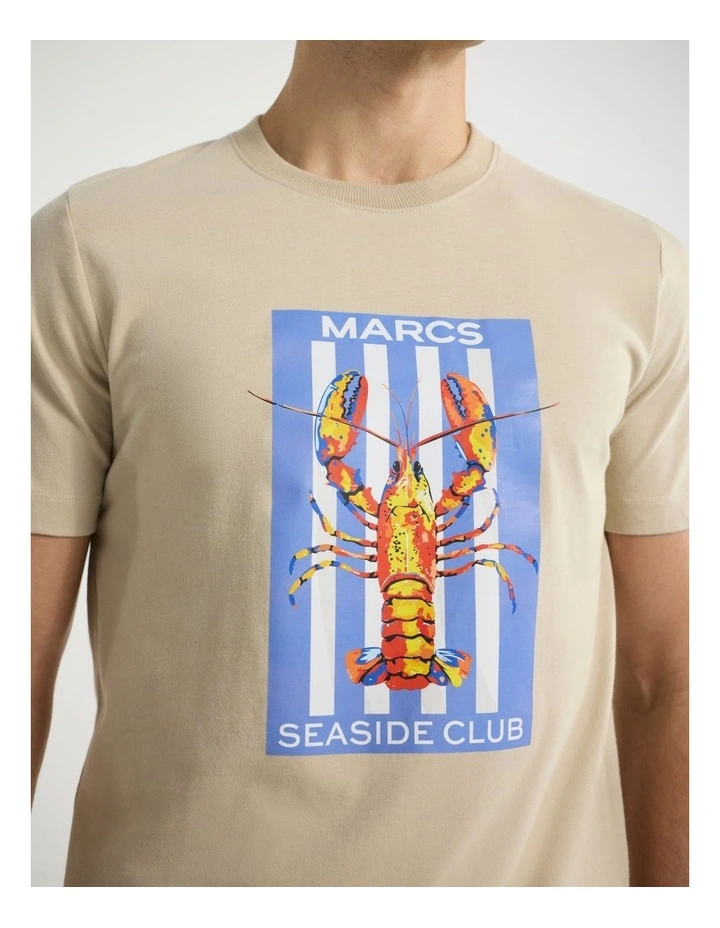 Summer Love Tee in Latte image 4
