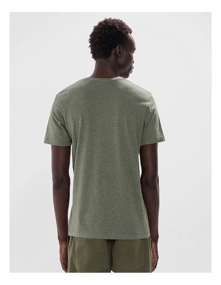 Marle Brando Crew Neck in Forest Marle image 3