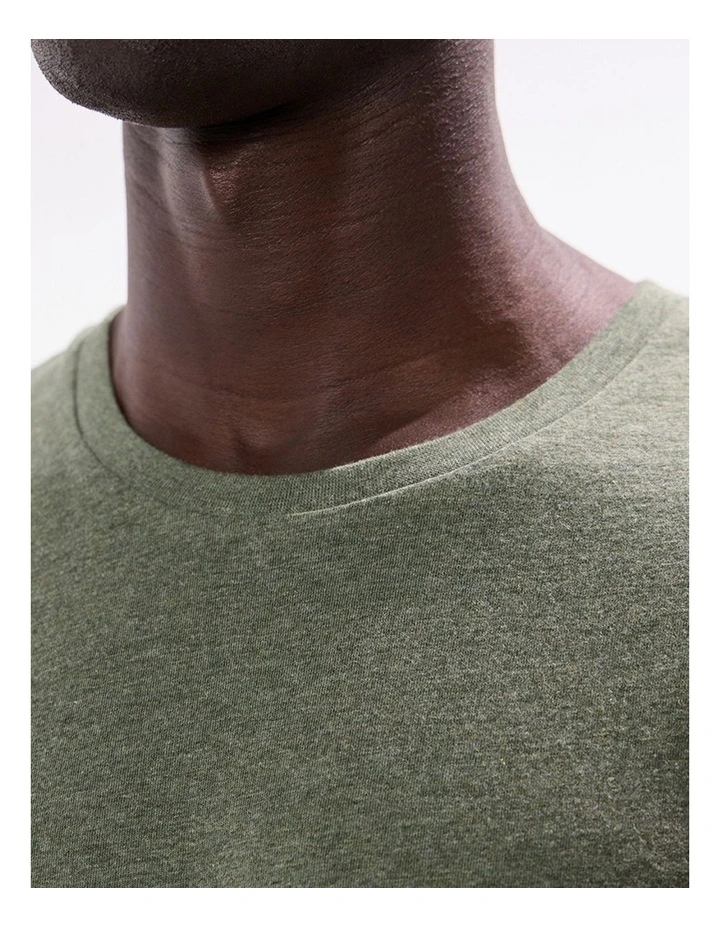 Marle Brando Crew Neck in Forest Marle image 3