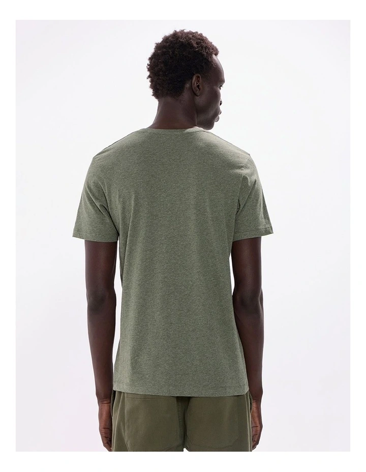 Marle Brando Crew Neck in Forest Marle image 4