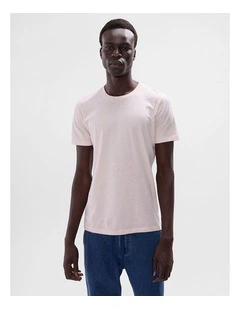 Marle Brando Crew Neck in Stucco Pink