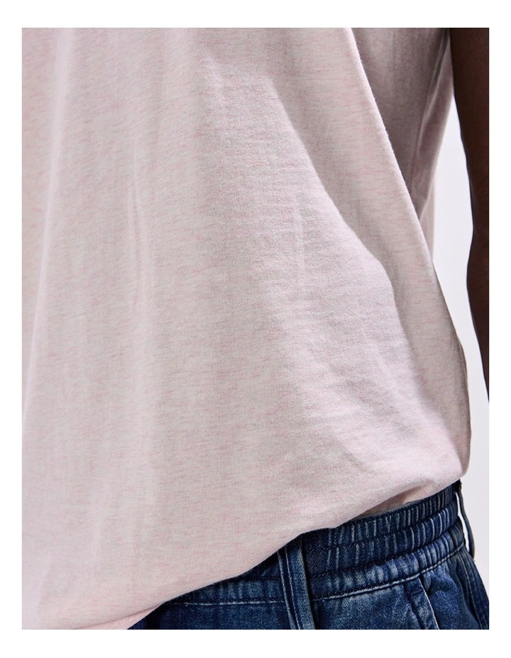 Marle Brando Crew Neck in Stucco Pink image 3